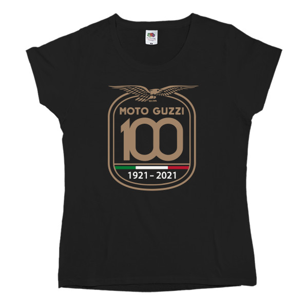 Women's T-shirt Fruit of the loom - Anniversary 100th Moto Guzzi - Mfest