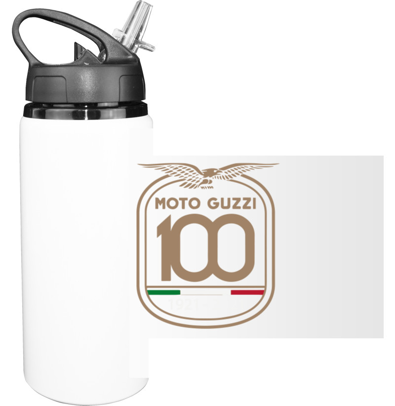 Sport Water Bottle - Anniversary 100th Moto Guzzi - Mfest