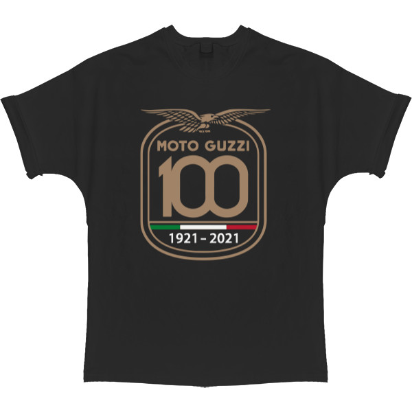 Футболка Оверсайз - Anniversary 100th Moto Guzzi - Mfest