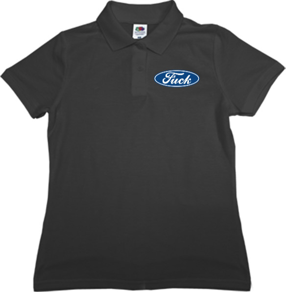 Women's Polo Shirt Fruit of the loom - Ford - fuck - Mfest