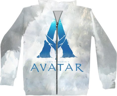 Kids' Zip-through Hoodie 3D - Avatar - Mfest