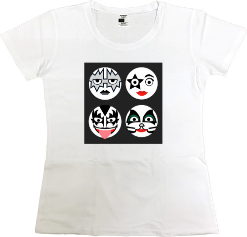 Women's Premium T-Shirt - KISS 7 - Mfest