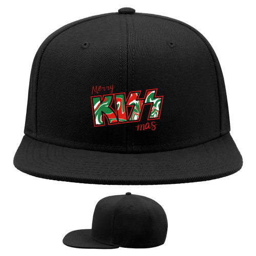 Snapback Baseball Cap - Merry KISS mas - Mfest