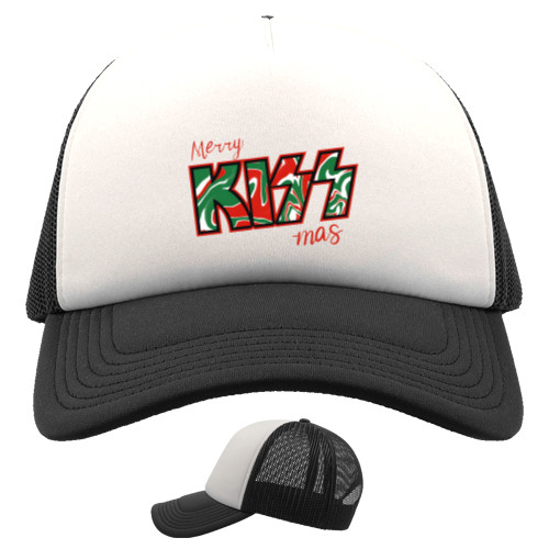 Kids' Trucker Cap - Merry KISS mas - Mfest