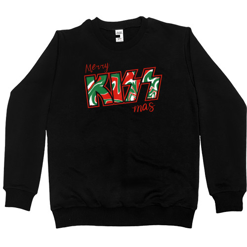 Women's Premium Sweatshirt - Merry KISS mas - Mfest