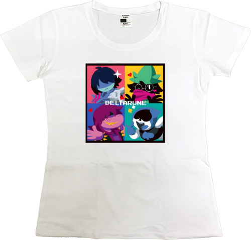 Women's Premium T-Shirt - Deltarune 4 - Mfest