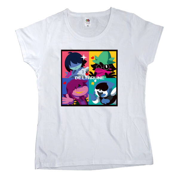 Women's T-shirt Fruit of the loom - Deltarune 4 - Mfest