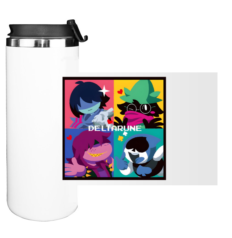 Water Bottle on Tumbler - Deltarune 4 - Mfest