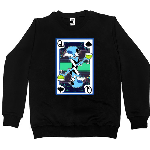 Women's Premium Sweatshirt - Deltarune Королева - Mfest