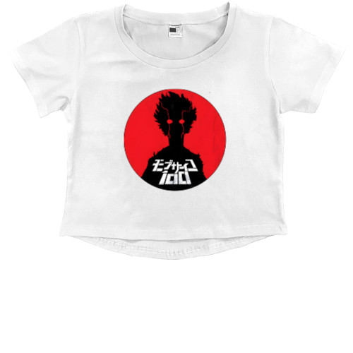 Kids' Premium Cropped T-Shirt - Mob psycho 100 (6) - Mfest