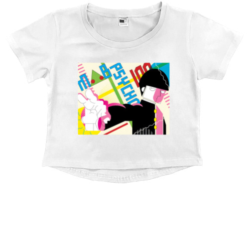 Kids' Premium Cropped T-Shirt - Psycho 100 - Mfest