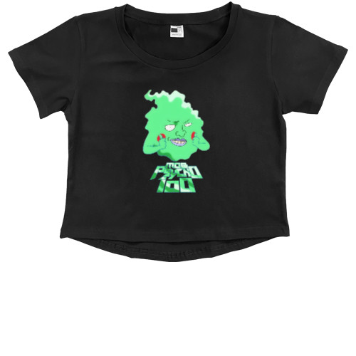 Kids' Premium Cropped T-Shirt - Mob psycho 100 Dimple - Mfest