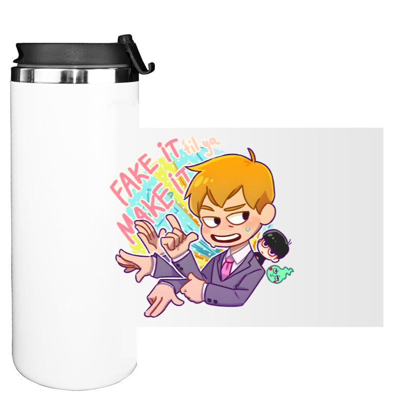 Water Bottle on Tumbler - Mob psycho 100 Рейген - Mfest