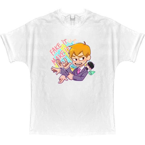 T-shirt Oversize - Mob psycho 100 Рейген - Mfest