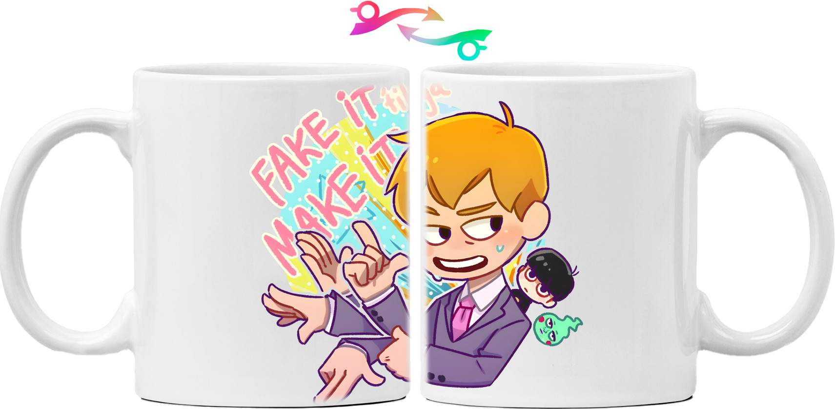 Mug - Mob psycho 100 Рейген - Mfest