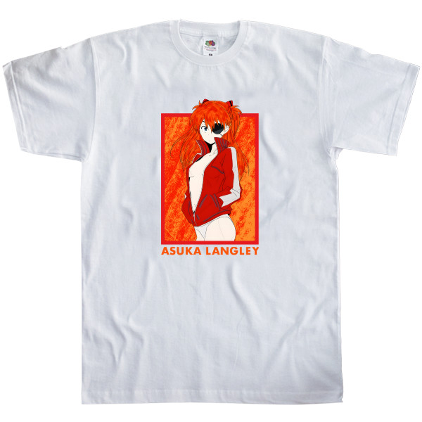 Kids' T-Shirt Fruit of the loom - Asuka Langley - Mfest