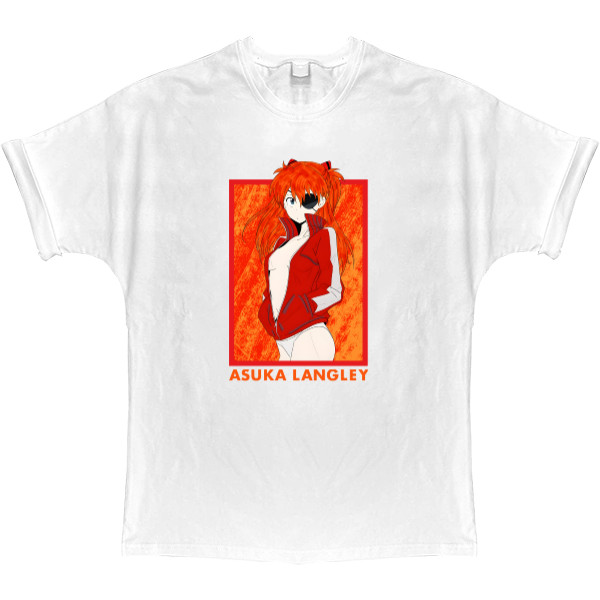 T-shirt Oversize - Asuka Langley - Mfest