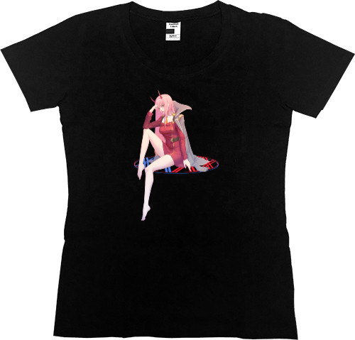 Women's Premium T-Shirt - Darling Zero Two 6 - Mfest