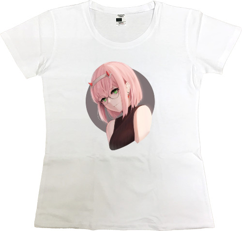 Women's Premium T-Shirt - Darling Zero Two 5 - Mfest