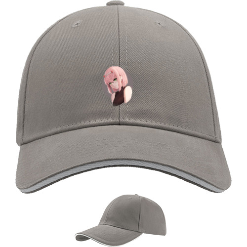 Sandwich Baseball Cap - Darling Zero Two 5 - Mfest