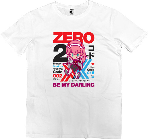 Men’s Premium T-Shirt - Darling Zero Two 3 - Mfest