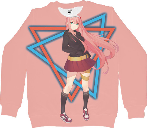 Men's Sweatshirt 3D - Darling Zero Two 2 - Mfest