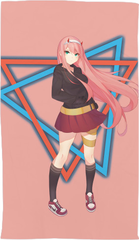 Полотенце 3D - Darling Zero Two 2 - Mfest