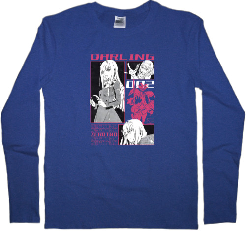 Men's Longsleeve Shirt - Darling Zero Two - Mfest