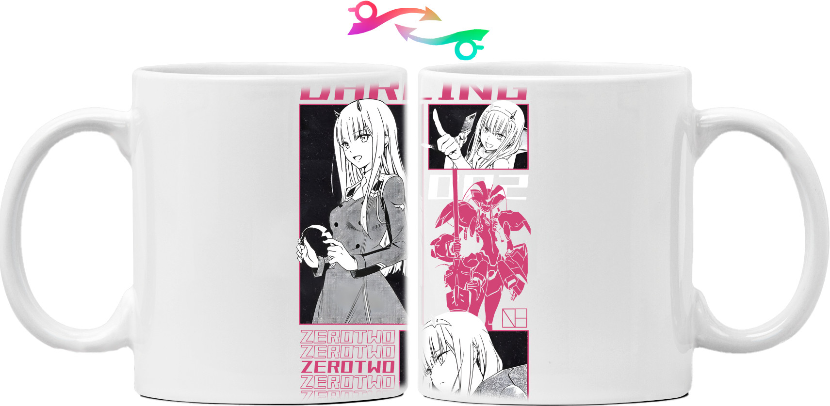 Mug - Darling Zero Two - Mfest