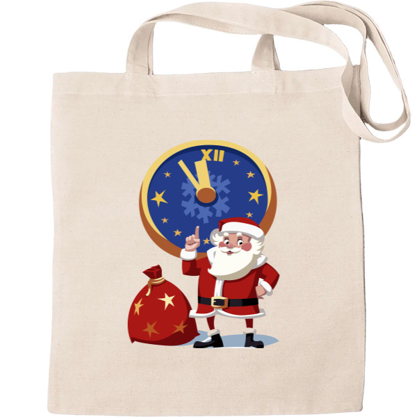 Tote Bag - Happy Santa Claus - Mfest