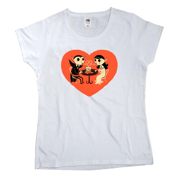 Women's T-shirt Fruit of the loom - Вампіри lOVE - Mfest