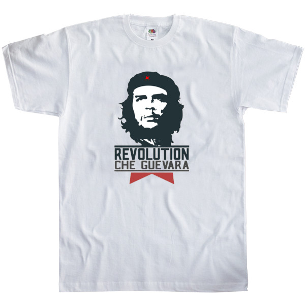 Men's T-Shirt Fruit of the loom - Che Guevara 3 - Mfest