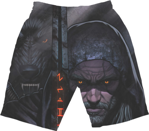 Men's Shorts 3D - Ведьмак - Mfest