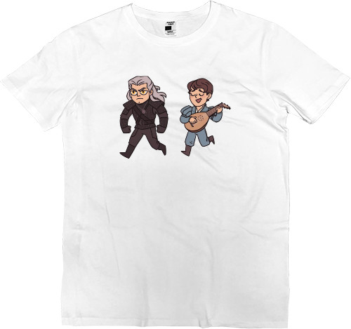 Kids' Premium T-Shirt - Геральт и Лютик - Mfest