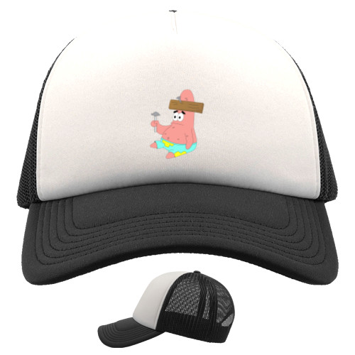 Kids' Trucker Cap - Патрик Стар Губка Боб - Mfest