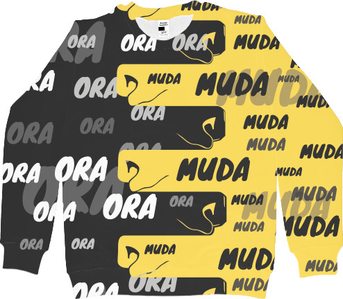 Women's Sweatshirt 3D - Джо Джо Ora Muda - Mfest