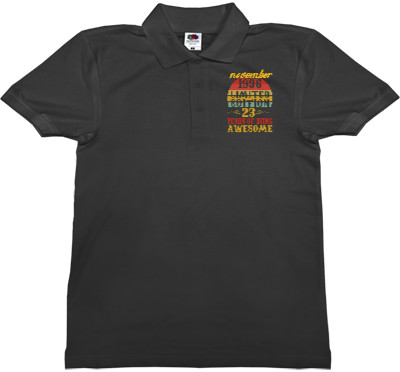 Man's Polo Shirt Fruit of the loom - Limited edition november - Mfest