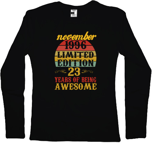 Women's Longsleeve Shirt - Limited edition november - Mfest