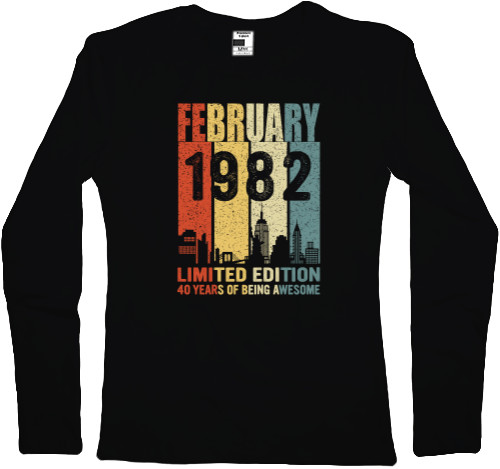 Women's Longsleeve Shirt - February - Mfest