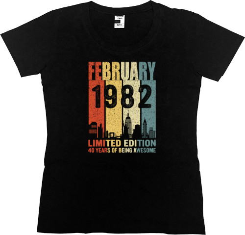 Women's Premium T-Shirt - February - Mfest