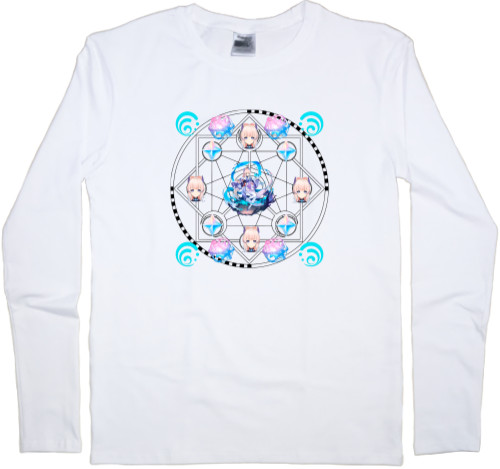 Kids' Longsleeve Shirt - Sangonomiya Kokomi - Mfest