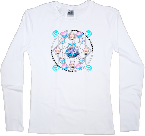 Women's Longsleeve Shirt - Sangonomiya Kokomi - Mfest