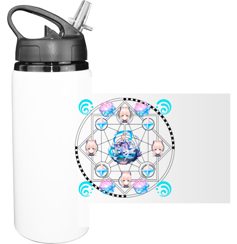 Sport Water Bottle - Sangonomiya Kokomi - Mfest