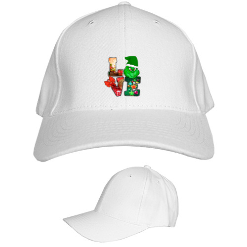 Kids' Baseball Cap 6-panel - Love Grinch - Mfest