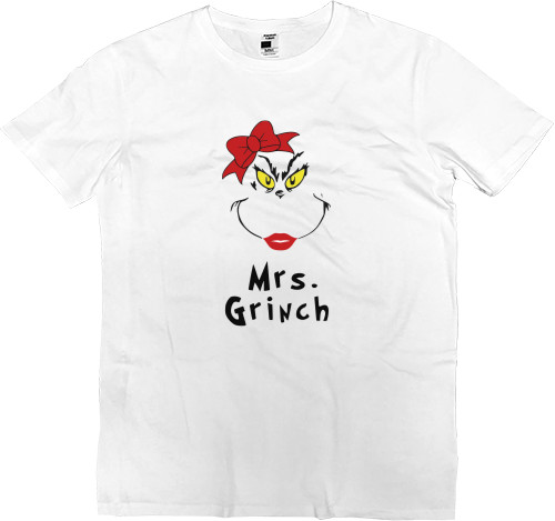 Men’s Premium T-Shirt - Mrs.Grinch - Mfest