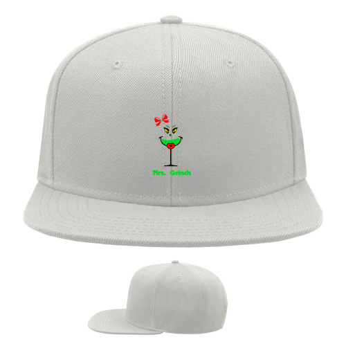 Snapback Baseball Cap - Mrs. Grinch - Mfest