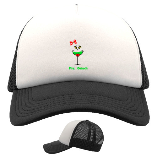 Kids' Trucker Cap - Mrs. Grinch - Mfest