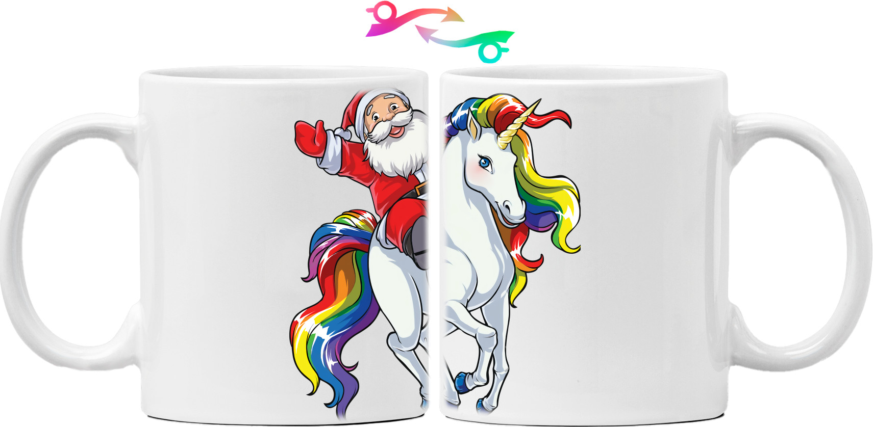 Unicorn Santa