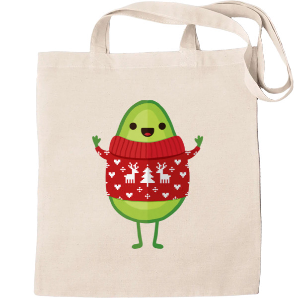 Tote Bag - Christmas avocado - Mfest