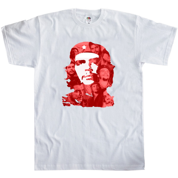 Men's T-Shirt Fruit of the loom - Che Guevara 4 - Mfest